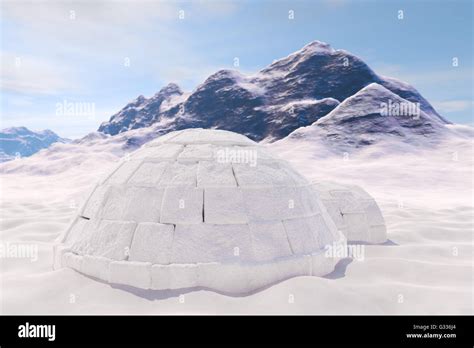 Eskimo building an igloo hi-res stock photography and images - Alamy