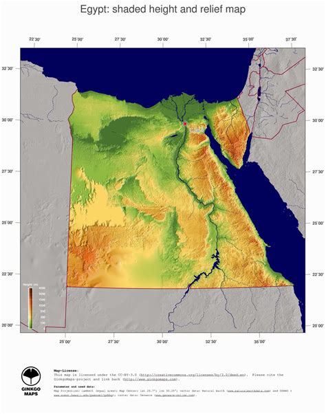 free maps download: Egypt map