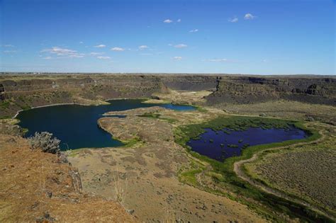 Dry Falls - Site Of A Cataclysmic Ice Age Flash Flood