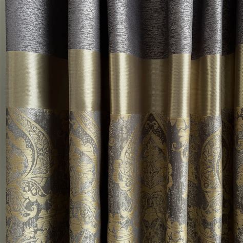 Luxury Drapery Curtains Gold Living Room Curtains Modern Art - Etsy