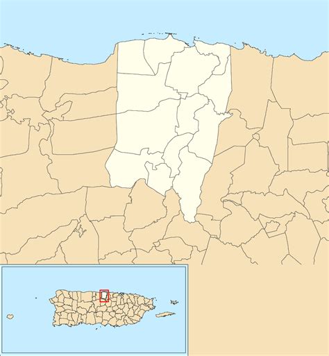 Image: Vega Baja, Puerto Rico locator map