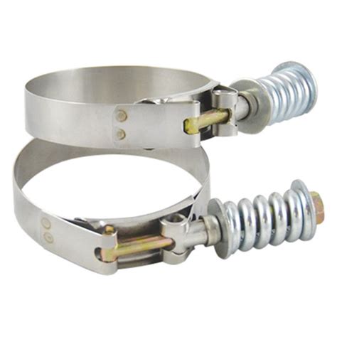 Vibrant Performance® 27825 - T-Bolt Stainless Steel Spring Loaded Clamps