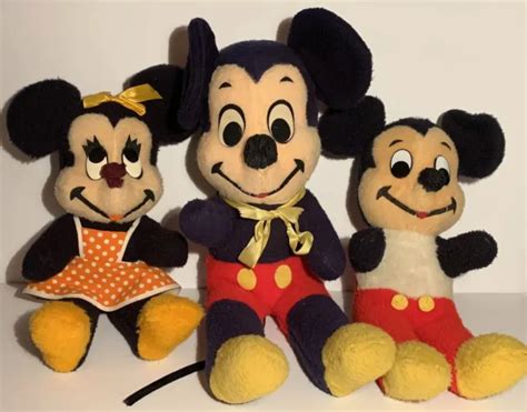 WALT DISNEY CHARACTERS Mickey Mouse Minnie Walt Disney Distributing 50s ...