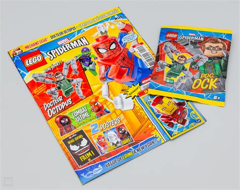 En kiosque : le numéro de février 2024 du magazine officiel LEGO Marvel ...