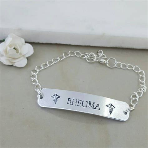 Medical ID Bracelet Epilepsy Bracelet Custom Medical Tag