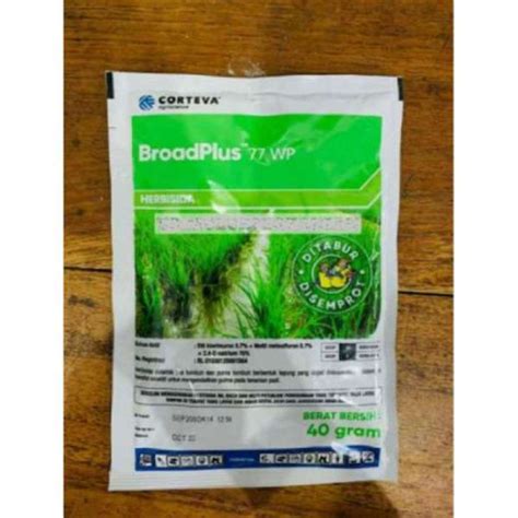 Jual Herbisida Padi BROADPLUS 77 WP isi 40 gr dari Corteva di Seller ...