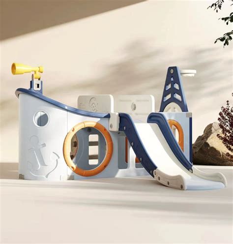 New Ship Slide Playset with Swing