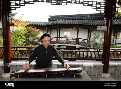 Tang Bin is one of China's foremost Guqin players Stock Photo - Alamy