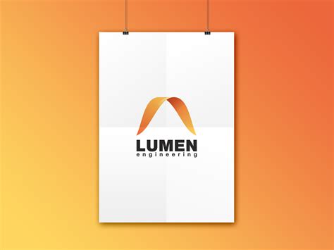 "Lumen engineering" logo & identity :: Behance