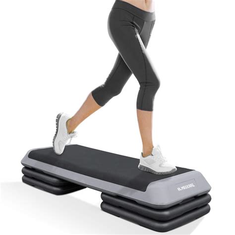 Exercise Step Platform Adjustable Workout Aerobic Stepper Best ...