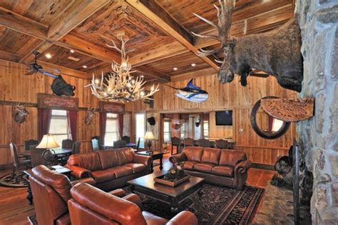 Hunting Lodge Interior - The Outdoor Group | Broadcast Media, Luxury ...