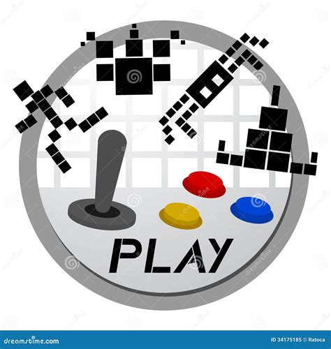 Play Game Icon Royalty Free Stock Photo - Image: 34175185