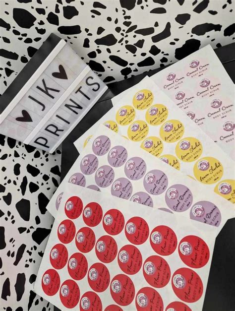 Sticker Sheets - Gloss sheets - JK Prints