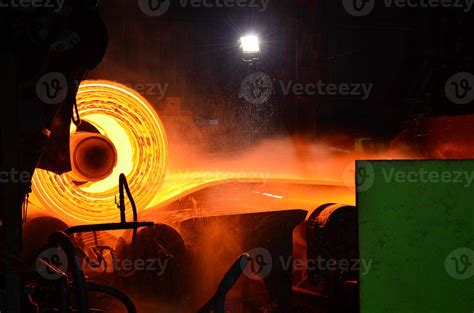 hot-rolled steel process 856989 Stock Photo at Vecteezy