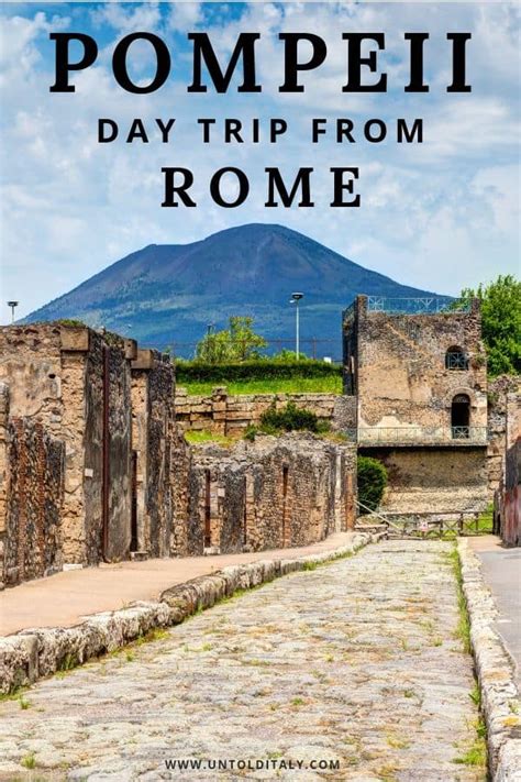 How to do a Pompeii day trip from Rome - best tours and DIY options