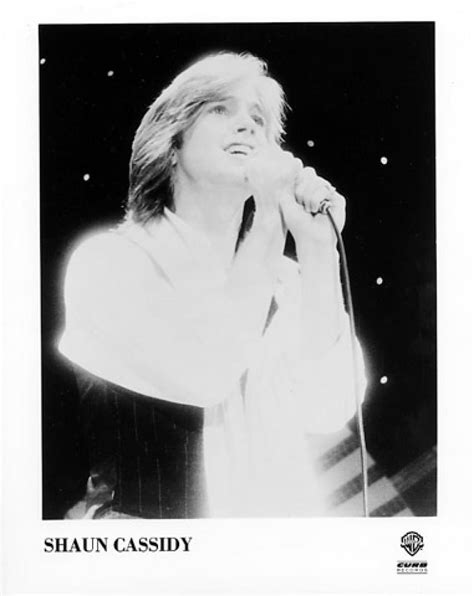 Shaun Cassidy Vintage Concert Photo Promo Print at Wolfgang's