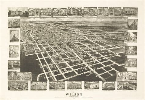 Historic Map - Wilson, NC - 1908 | World Maps Online