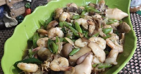 Resep Tumis Jamur Seafood oleh Rahimi Castleville - Cookpad