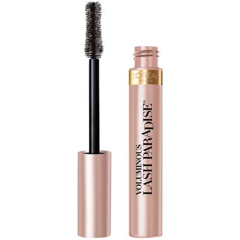 L'Oreal Paris Voluminous Lash Paradise Mascara, Blackest Black, 0.28 fl ...