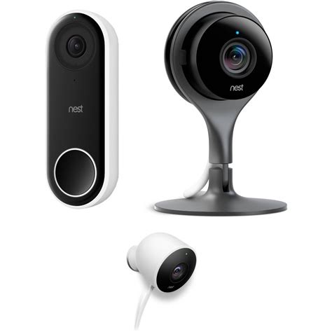 Google Nest Hello Video Doorbell with Nest Cam Indoor & Nest