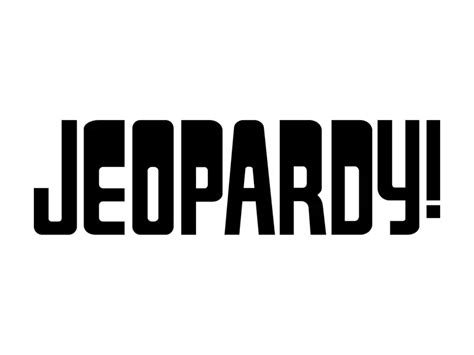 Jeopardy! Logo PNG vector in SVG, PDF, AI, CDR format