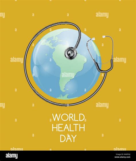 April 7, World Health Day Background. Vector Illustration Stock Vector ...