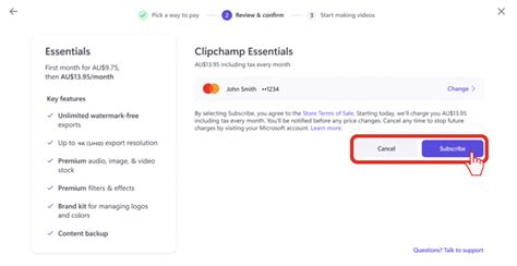 What are the Clipchamp paid plans and how do they work? - Microsoft Support