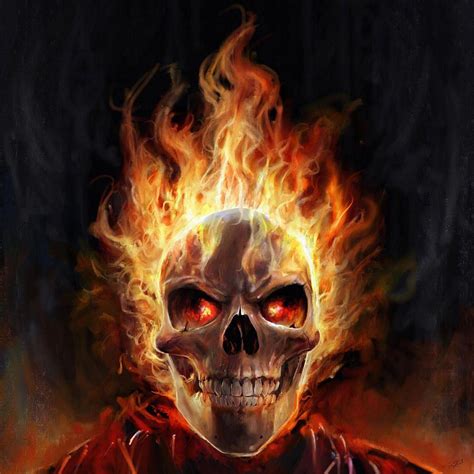 Share more than 140 ghost rider skull tattoo best - camera.edu.vn