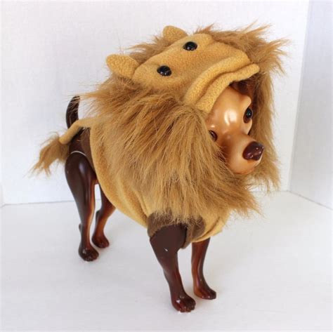 Lion Dog HALLOWEEN Costume for Small Pet or Cat, VERY CUTE! | Dog halloween costumes, Dog ...