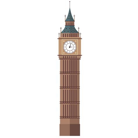 Big Ben iconic of London 23262738 PNG