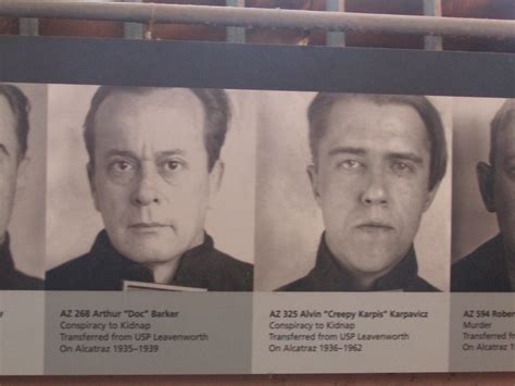 Famous Alcatraz inmates Arthur "Doc" Baker amd Alvin "Cree… | Flickr