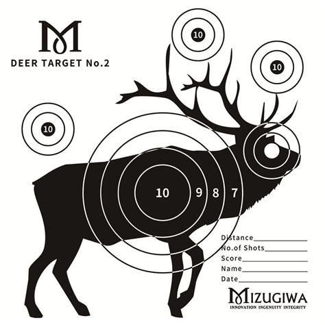 Printable Deer Targets