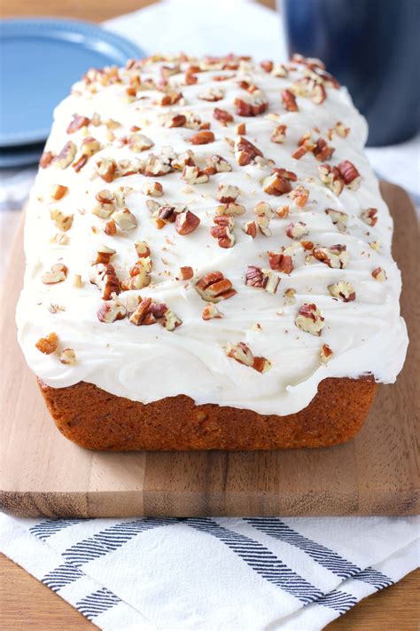 Zucchini Carrot Cake Bread (with Cream Cheese Frosting!) - A Kitchen Addiction