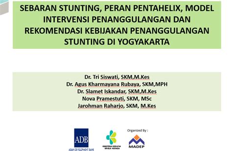 BAPPEDA - Bappeda Ikuti Diseminasi Riset Tentang Stunting DIY