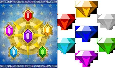 Elements Of The Harmony And Chaos Emeralds by guirj37 on DeviantArt