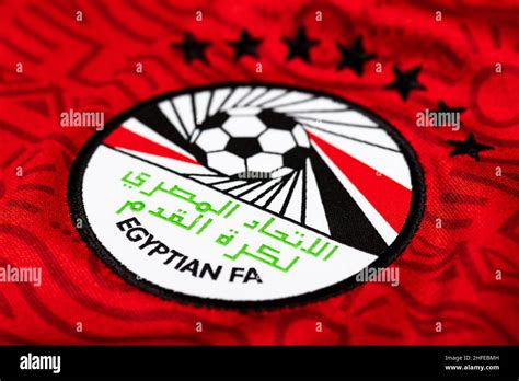 Close up of Egyptian National Football team kit Stock Photo - Alamy