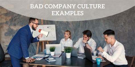 Bad Company Culture Examples - 10 Signs & How to Improve It