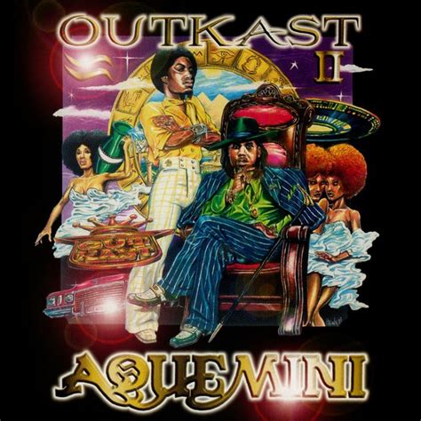 Aquemini (1998) | Outkast | Outkast, Album cover art, Hip hop albums