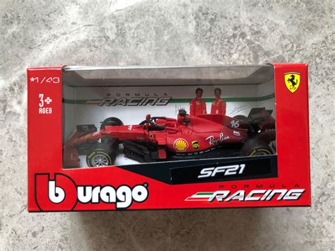 Ferrari F1 toy car 2021 Charles Leclerc, Hobbies & Toys, Memorabilia ...