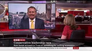 Dr Liam Fox MP speaks on BBC News about the Conservative Leadership contest | Dr Liam Fox MP