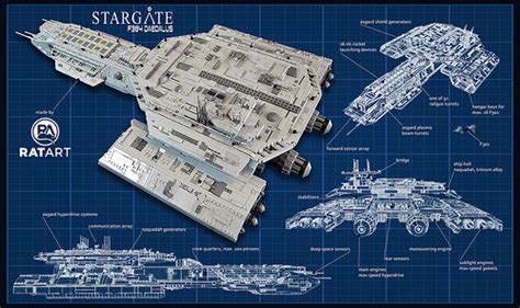 Stargate Daedalus Blueprints