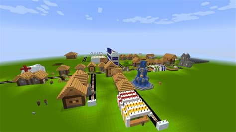 The Village City V1.1 Minecraft Map