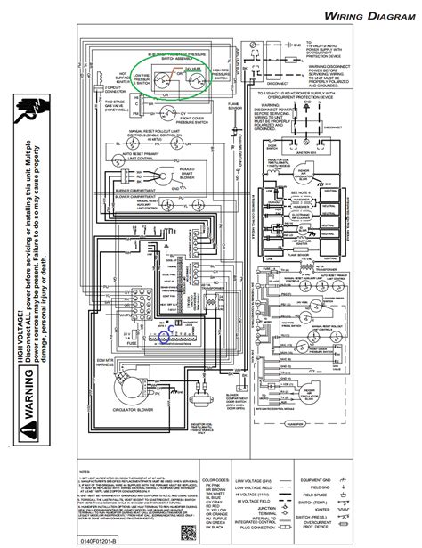 Goodman Furnace Wiring Diagram For Thermostat