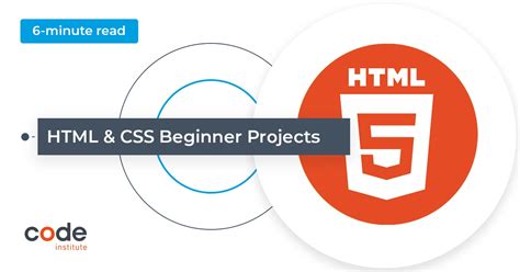 11 Easy HTML & CSS Projects for Beginners - Code Institute