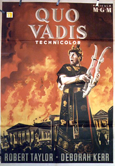 "QUO VADIS" MOVIE POSTER - "QUO VADIS" MOVIE POSTER