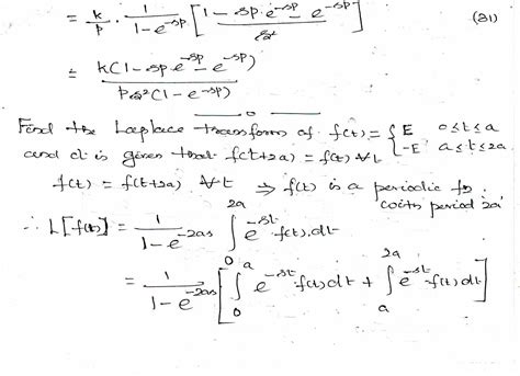 TPGIT - MATHEMATICS: Laplace Transform of Periodic Functions