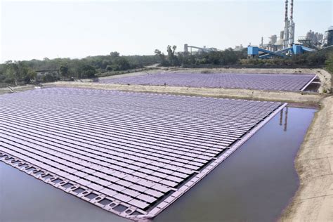 Ultratech Deploys Floating Solar Panels To Boost Renewable Energy Usage ...