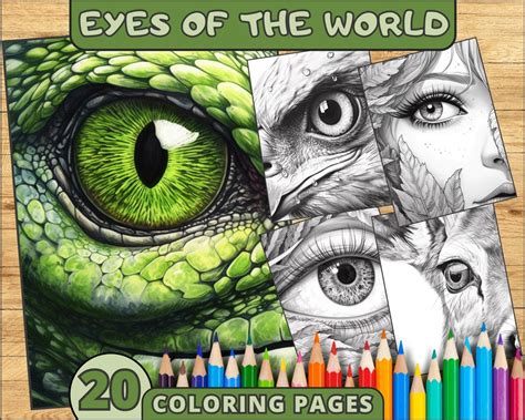 Eyes Coloring Pages, Girls Portraits Coloring Book, Animal Eye, Grayscale Portraits, Human ...