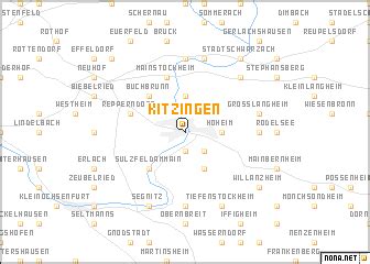 Kitzingen (Germany) map - nona.net