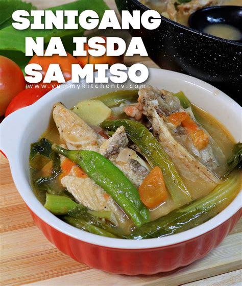 Sinigang na Isda sa Miso - Yummy Kitchen